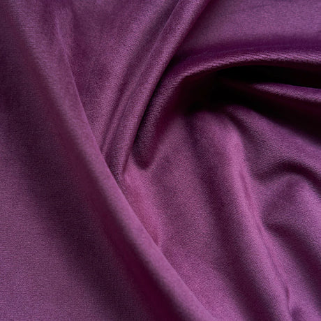 1 Yard Giselle Plush Velvet Fabric Luxuriously Soft & Richly Textured 100% Polyester, 55" Wide