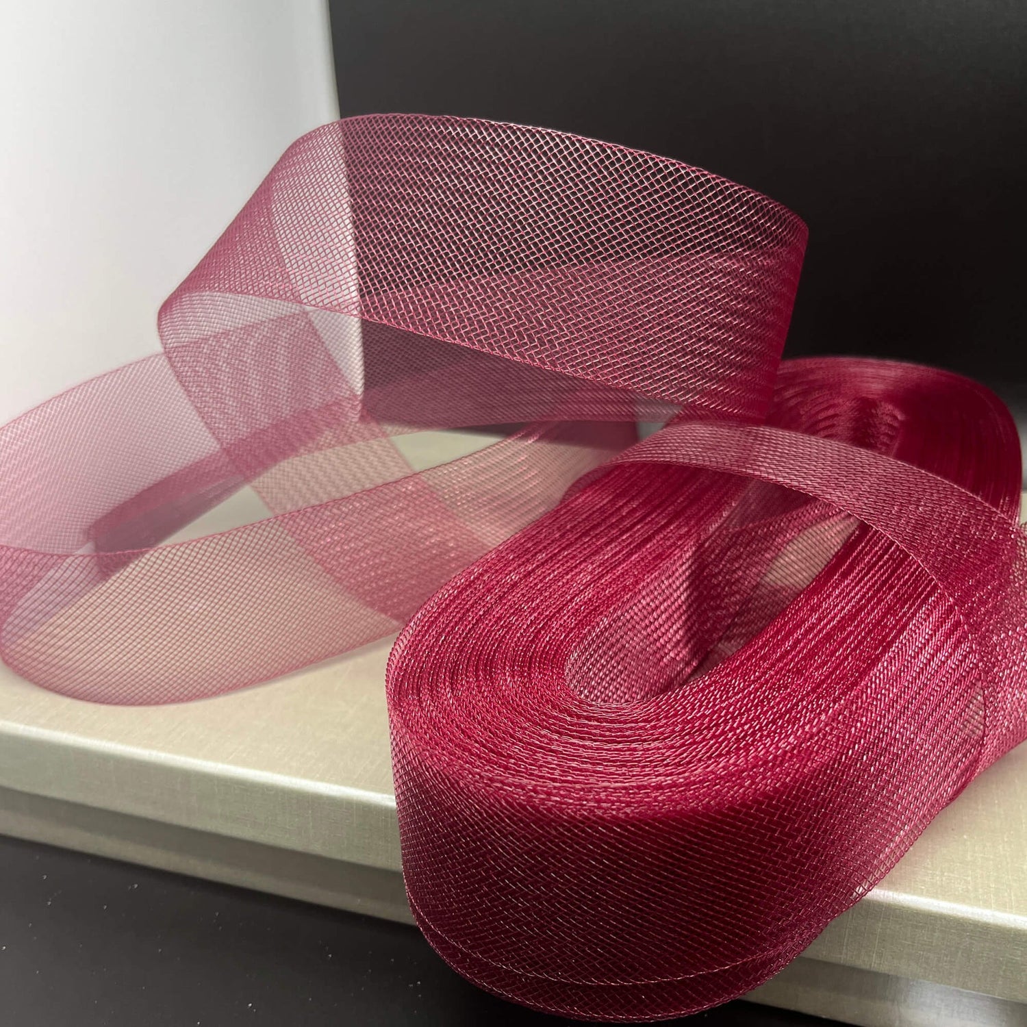 1 Yard Nylon Horsehair Trim 2" Wide Stiff Crinoline Braid for Costumes & Formal Wear