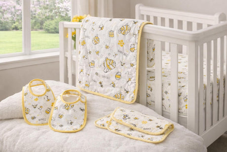 Quilting Cotton Disney Winnie the Pooh Baby Bee