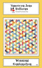 Winning Combination Quilt Pattern 53in x 57in