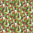 Cotton Print Winter Solstice II Deer Fabric