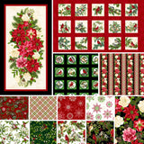 Quilting Cotton Winter Garden Christmas Henry Glass