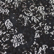 Stretch Lace Sequin Floral Fabric