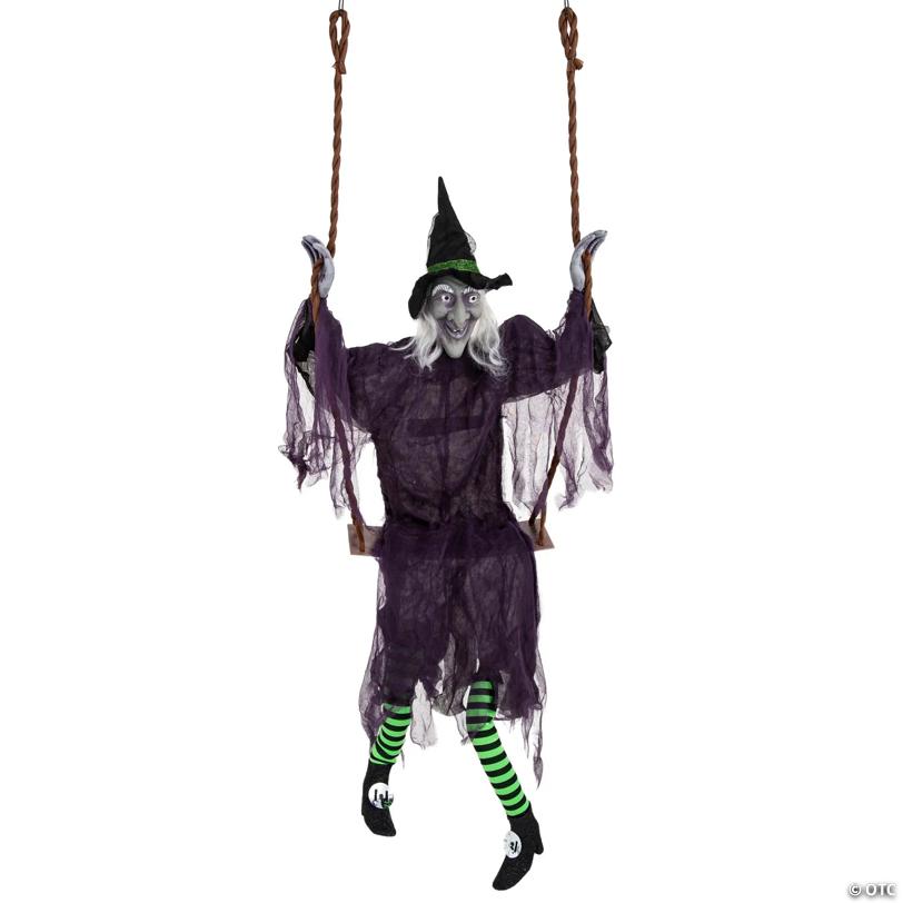 Witch Prop On Swing