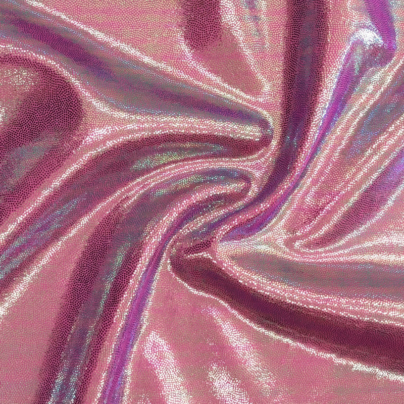 Wizard Foiled Spandex Nylon Spandex Fabric - Iridescent Foil, 56/58" Width, 4-Way Stretch (1 Yard)