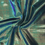 Wizard Foiled Spandex Nylon Spandex Fabric - Iridescent Foil, 56/58" Width (1 Yard)