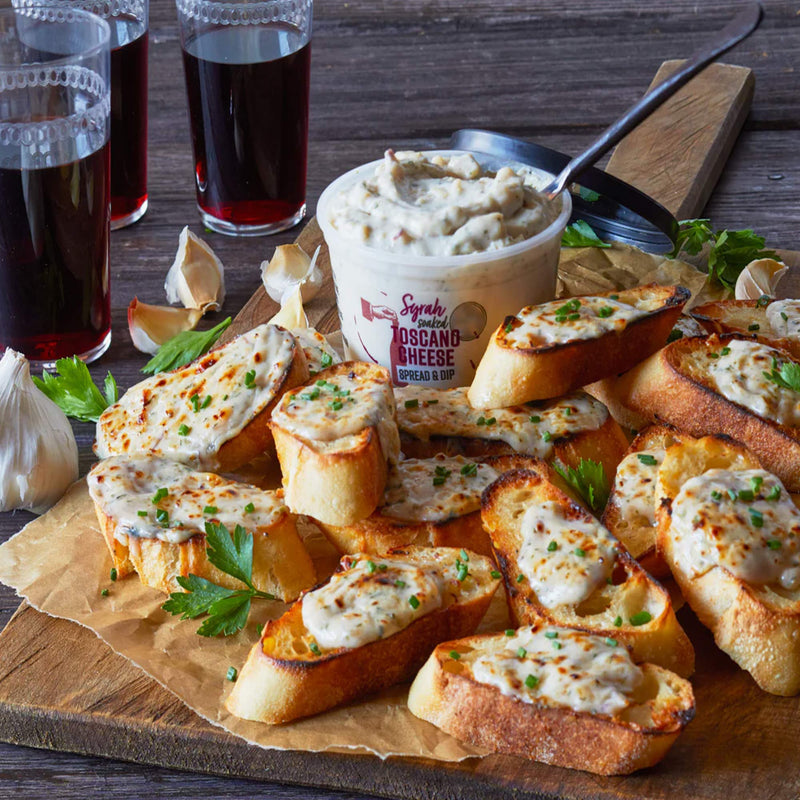 Syrah Toscano Cheese Spread Creamy Wine Infused Gourmet Dip