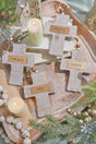 6" Wooden Cross Ornament