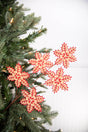 25” Cork Cutout Gingerbread Snowflake Stem