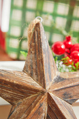 8" Dimensional Wooden Christmas Star