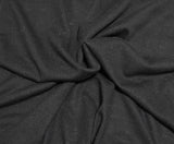 Wool Blend Jersey Knit Black