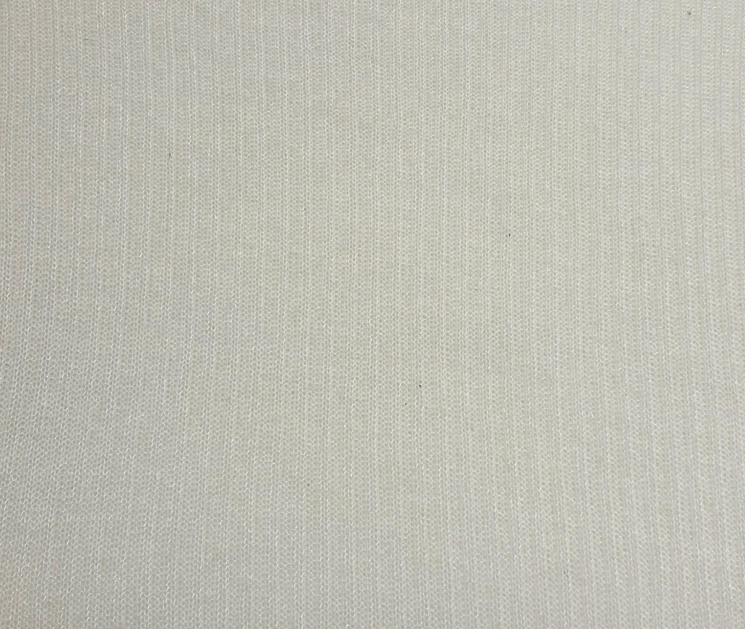 Ribbed Sweater Knit Wool Blend Ivory