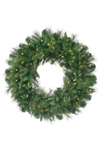 60" LED Belgium Wreath (Warm White)
