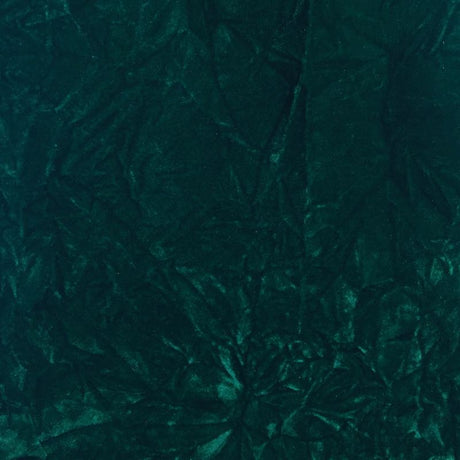 Emerald Flocking Crushed Velvet Upholstery Fabric