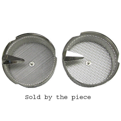 L. Tellier Replacement Grid/Grill/Sieve, Stainless Steel, For X5 8-Qt Mouli Mill, 2 mm Holes