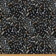 Cotton Fabric Black Tools Hammer Down 43/44"