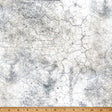 Cotton Print Light Gray Concrete Hammer Down Fabric 43/44"