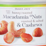 Honey Roasted Macadamia Nuts & Cashews 8 Oz