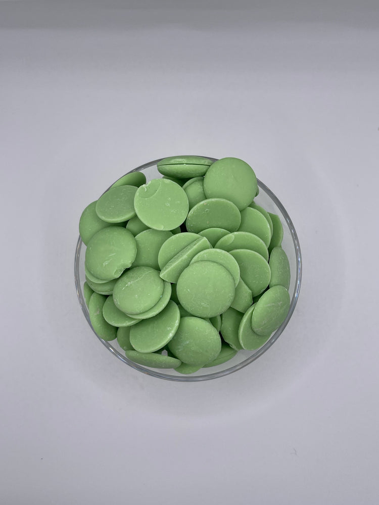Merckens Light Green Chocolate Candy Melts – 2.5lbs