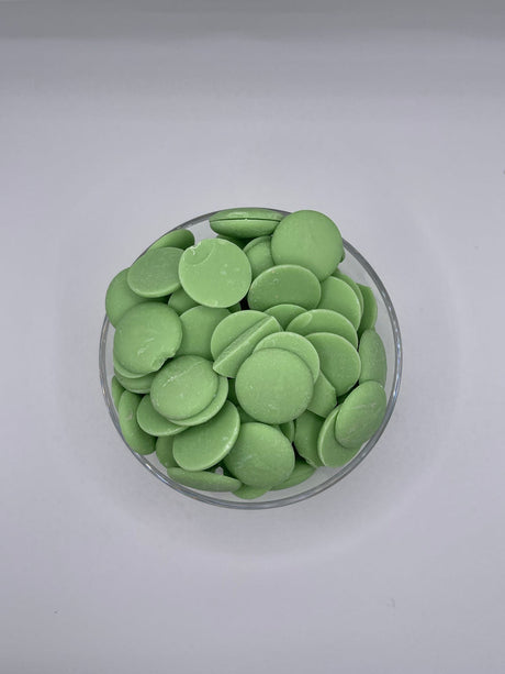 Merckens Light Green Chocolate Candy Melts – 2.5lbs