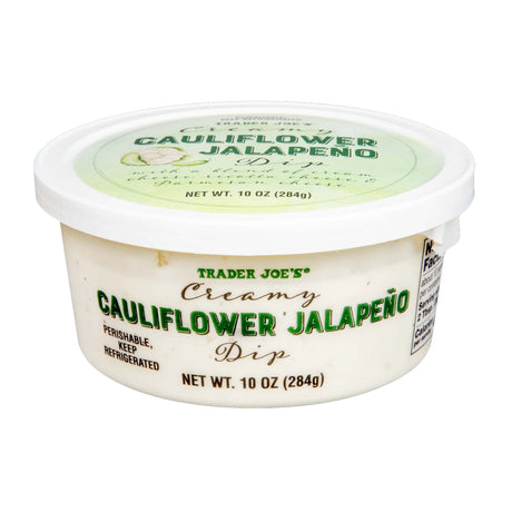 Creamy Cauliflower Jalapeño Dip – Light, Creamy, Spicy Veggie-Based Dip