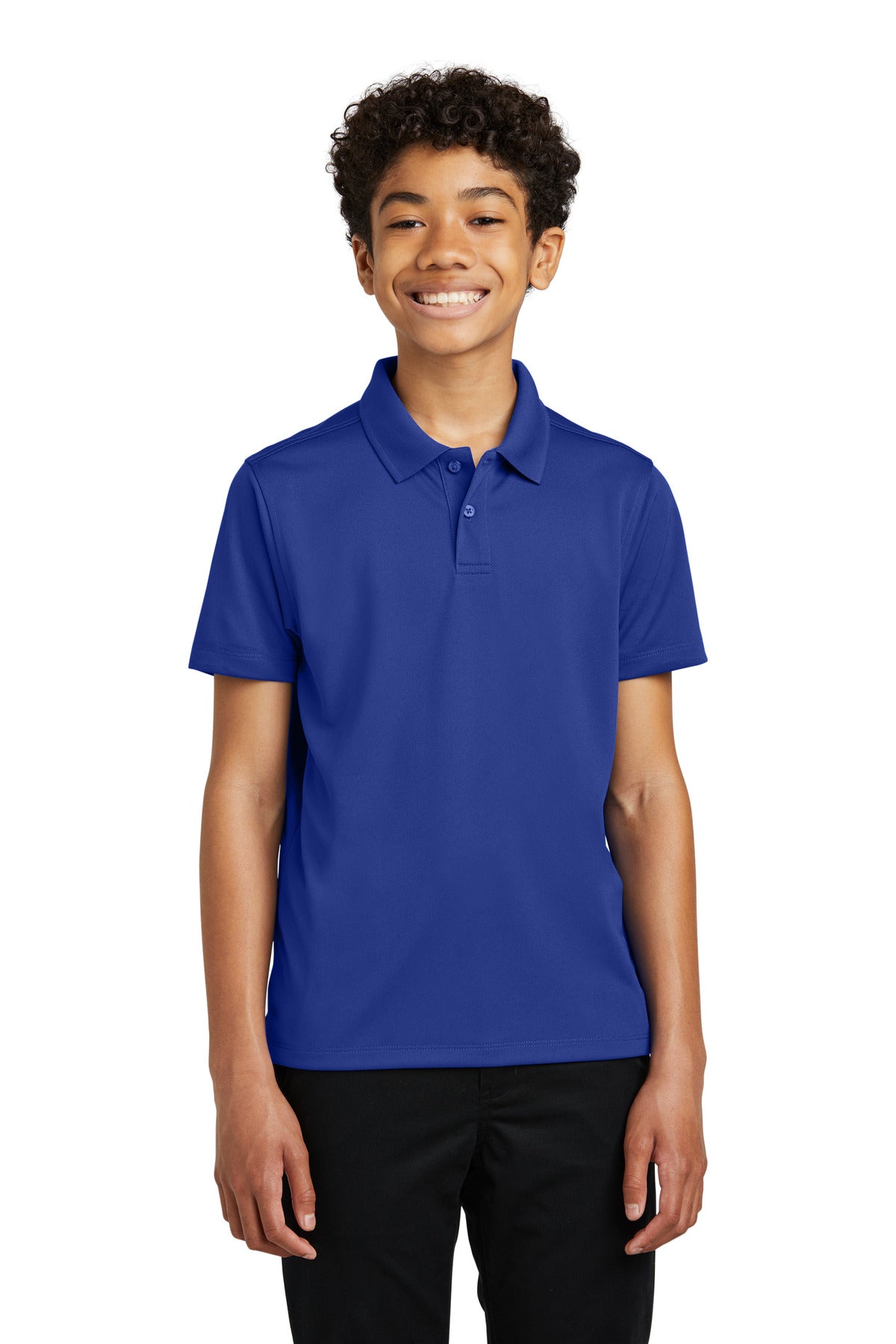 Port Authority® Youth Dry Zone® UV Micro-Mesh Polo