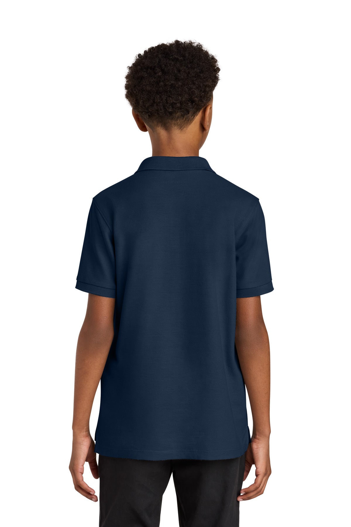 Port Authority® Youth Wearever Signature Pique Polo
