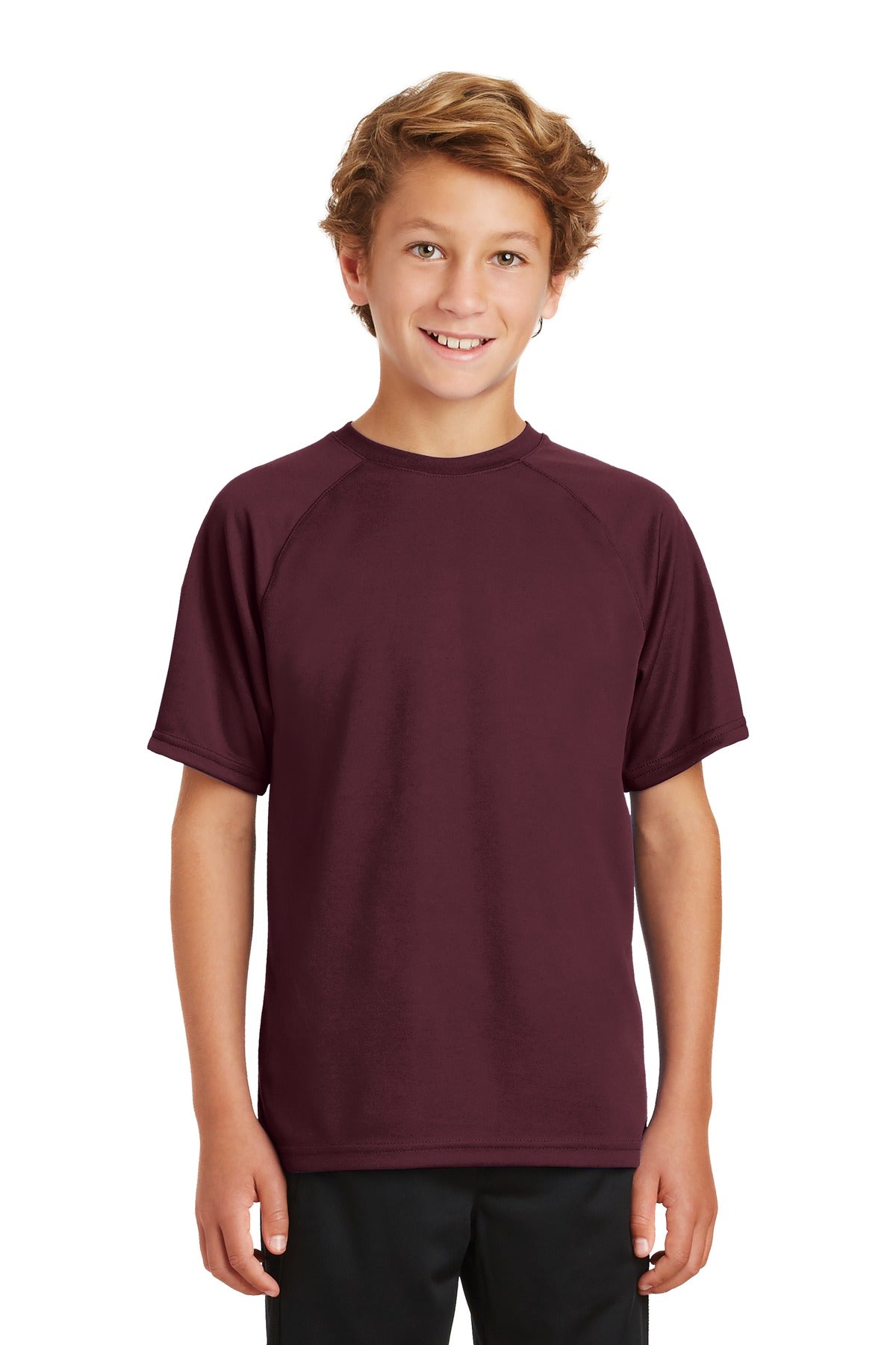 DISCONTINUED Sport-Tek® Youth Dry Zone Raglan T-Shirt