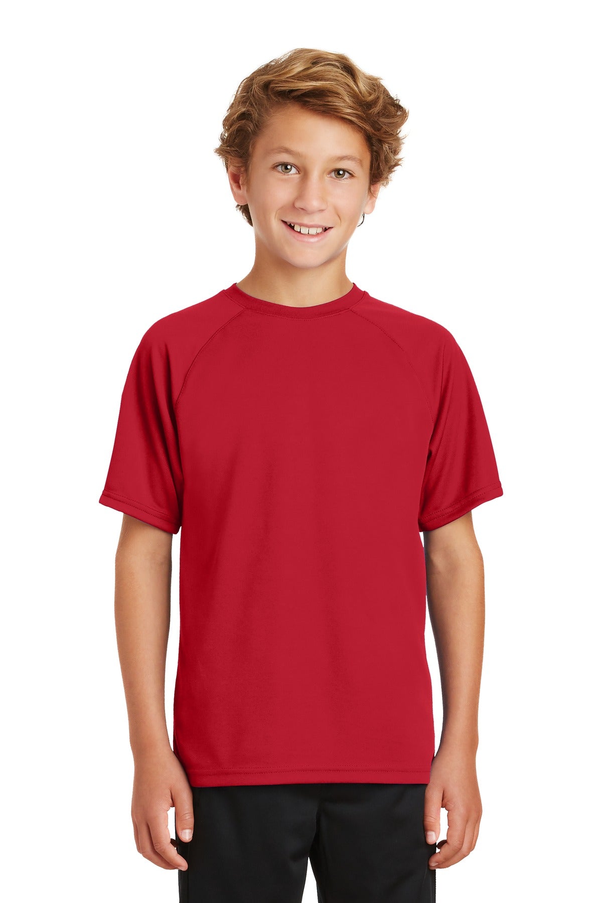 DISCONTINUED Sport-Tek® Youth Dry Zone Raglan T-Shirt