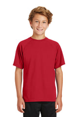 DISCONTINUED Sport-Tek® Youth Dry Zone Raglan T-Shirt