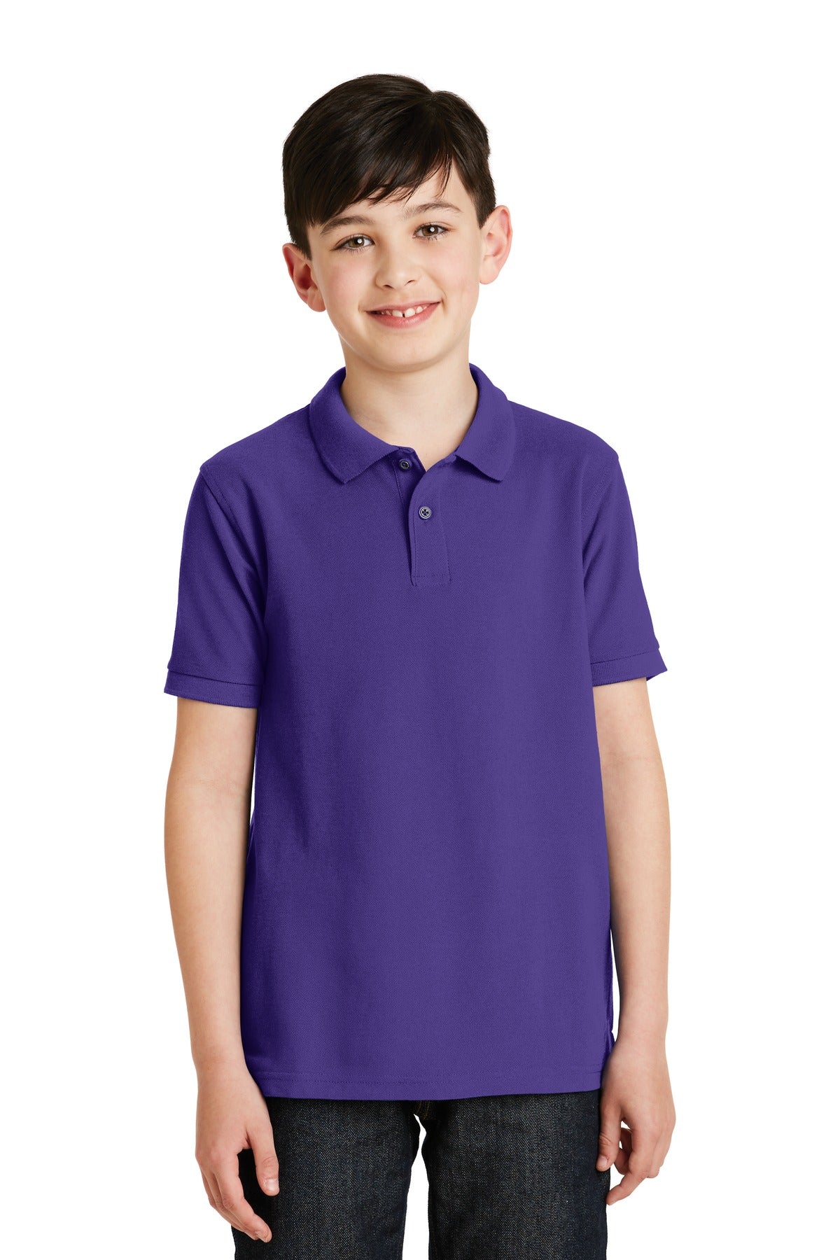 Port Authority® Youth Silk Touch™ Polo.