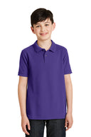 Port Authority® Youth Silk Touch Polo.