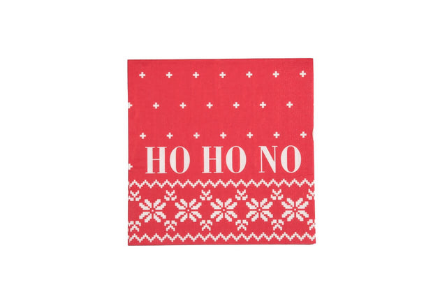 Paper Ho Ho No Napkins - Set of 20