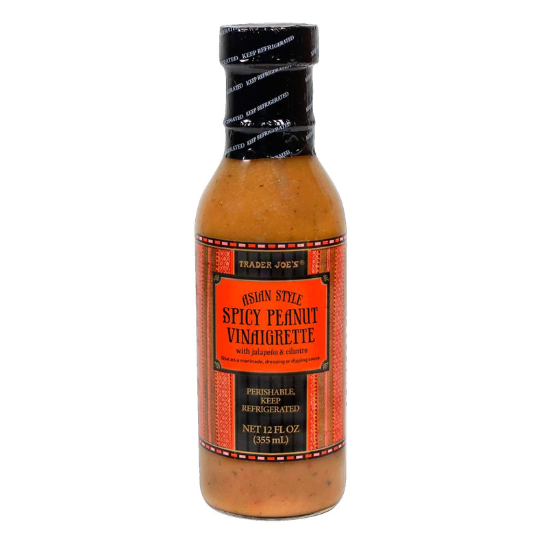 Asian Style Spicy Peanut Vinaigrette – Nutty, Savory & Spicy Dressing