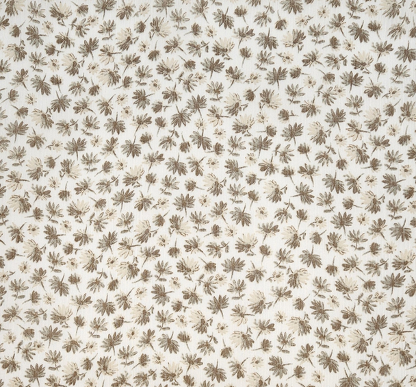 Yoryu Chiffon Neutral 57/58″ Wide Crinkled Sheer 1 Yard Polyester Fabric