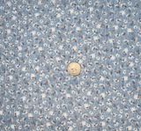 Yoryu Chiffon 1D1629 Polyester Fabric - Spring Blue, Crinkled Texture, 57/58" Width