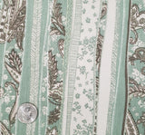 Yoryu Chiffon 1D1663 Polyester Fabric - Reseda Green, Sheer, 56/58" Width (1 Yard)