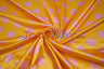 Polka Dot Charmeuse Satin Fabric - 58/60" Width, Multiple Colors, 1.5" Dots (1 Yard)
