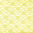 Yellow Raschel Lace Fabric