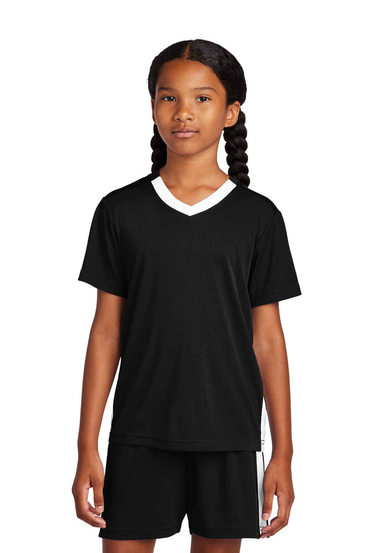 Sport-Tek® Youth Competitor United V-Neck