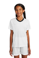 Sport-Tek® Youth Competitor United V Neck Short Sleeve Tee
