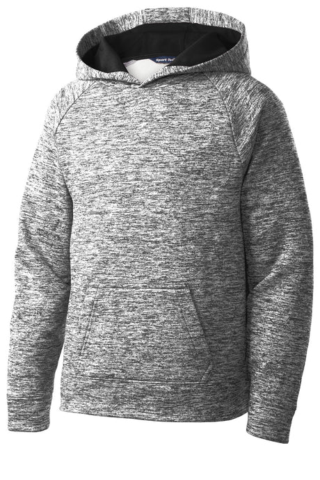 Youth PosiCharge Electric Heather Fleece Hooded Pullover