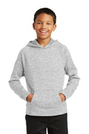 Youth PosiCharge Electric Heather Fleece Hooded Pullover