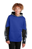 Sudadera con capucha de forro polar Sport-Wick Mineral Freeze con bloques de color para jóvenes