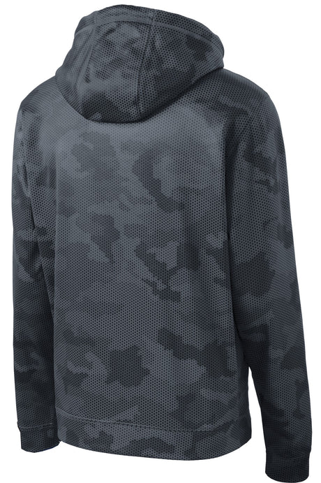 Youth Sport-Wick CamoHex Fleece Hooded Pullover