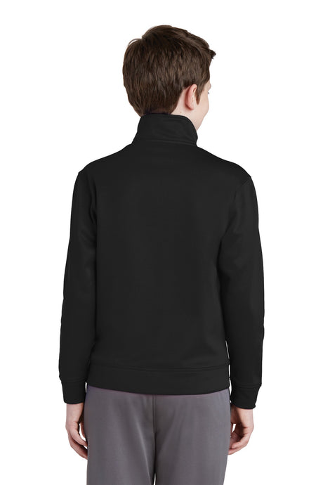 Sport-Tek® Youth Sport-Wick Fleece Full-Zip Jacket