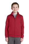 Sport-Tek® Youth Sport-Wick Fleece Full-Zip Jacket