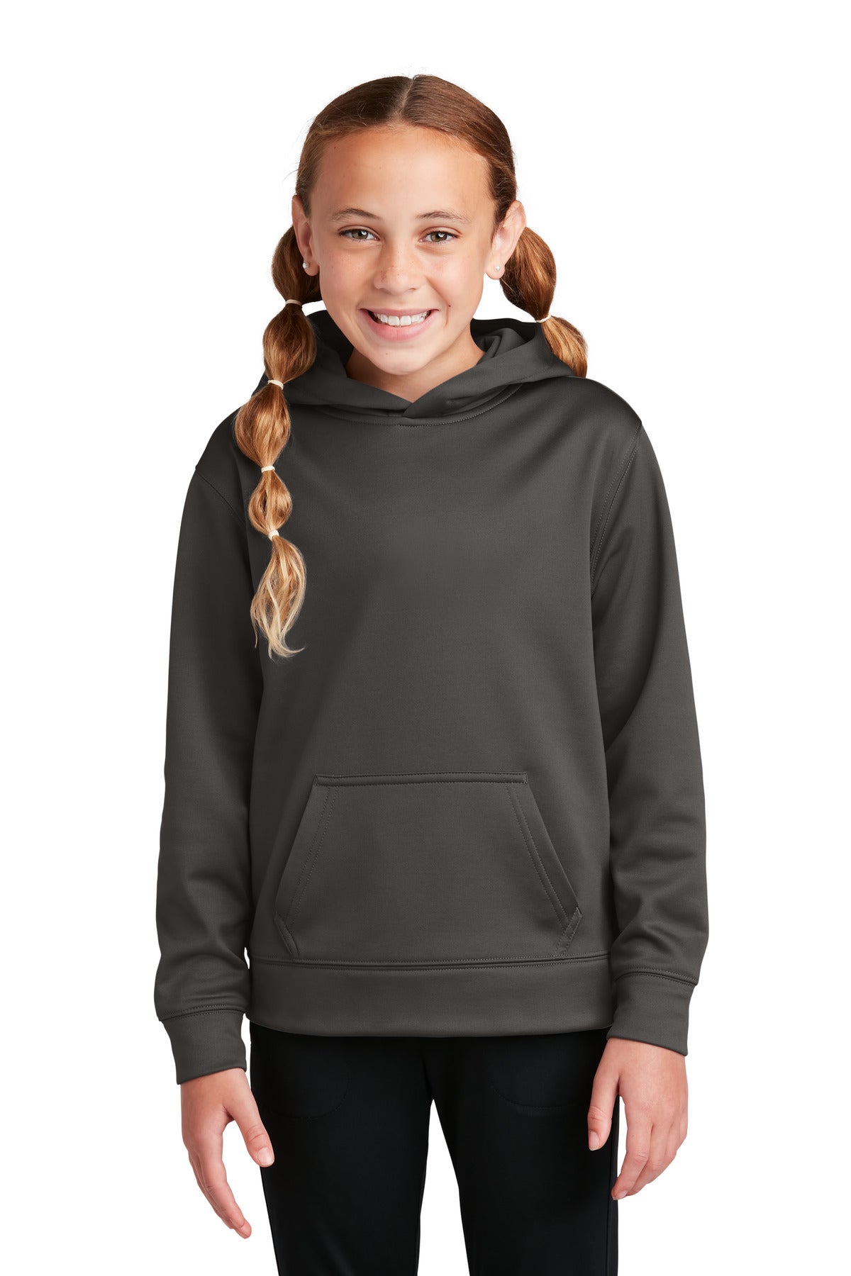 Sport-Tek® Youth Sport-Wick Fleece Hooded Pullover