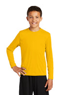Sport-Tek® Youth Crewneck Long Sleeve PosiCharge Competitor Tee