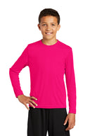 Sport-Tek® Youth Crewneck Long Sleeve PosiCharge Competitor Tee